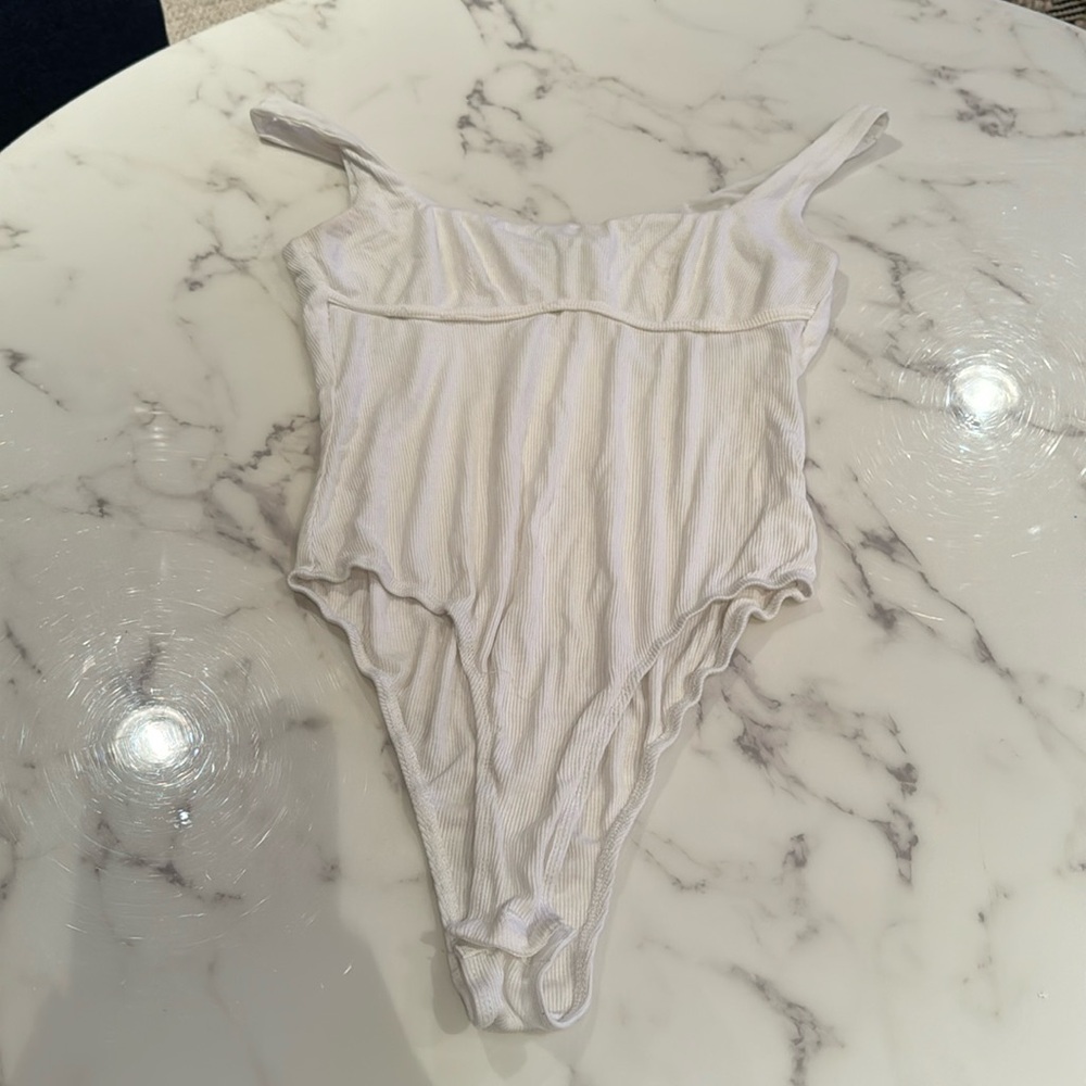 White tank bodysuit